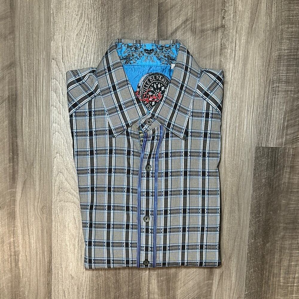 Robert Graham Long Sleeve Button Down - Large